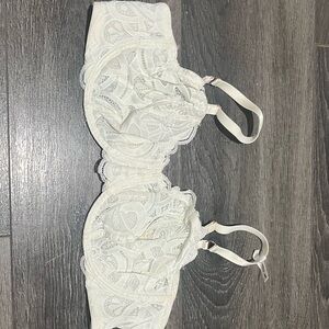 White bralette